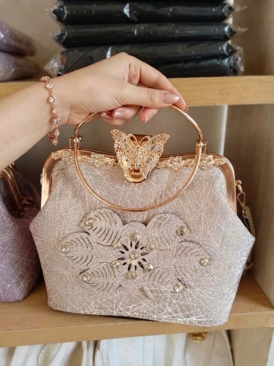 Butterfly Design Premium Handbag