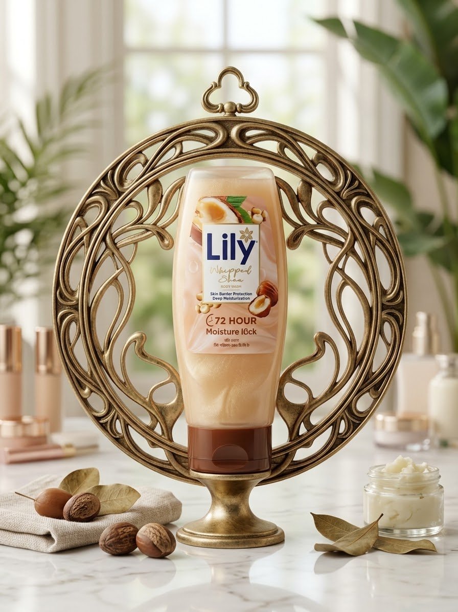 Lily Whipped Shea Body Wash (250 ml)
